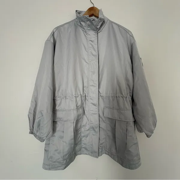 NWT  Utility Parka mineral gray size small - Image 3