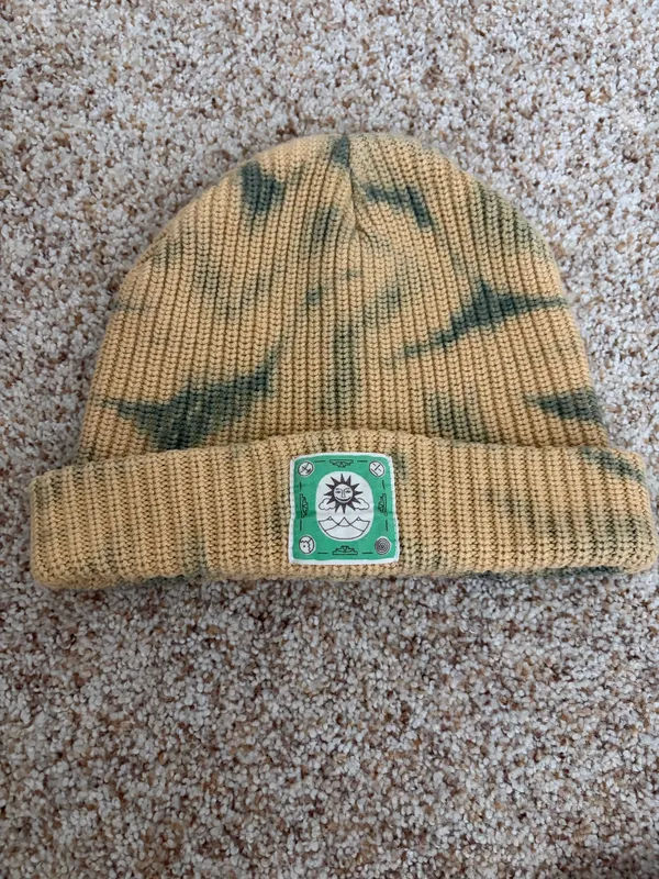 Yellow and Black Beanie - Image 2