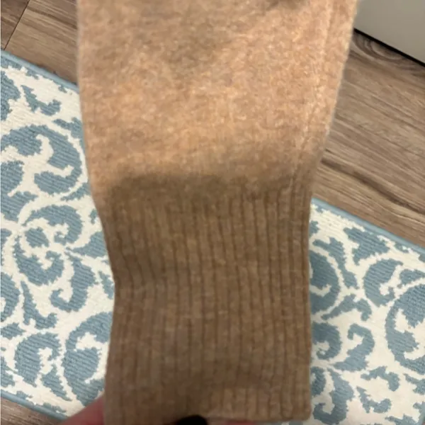 J. Crew Women's Camel Crew Neck Sweater - Image 4