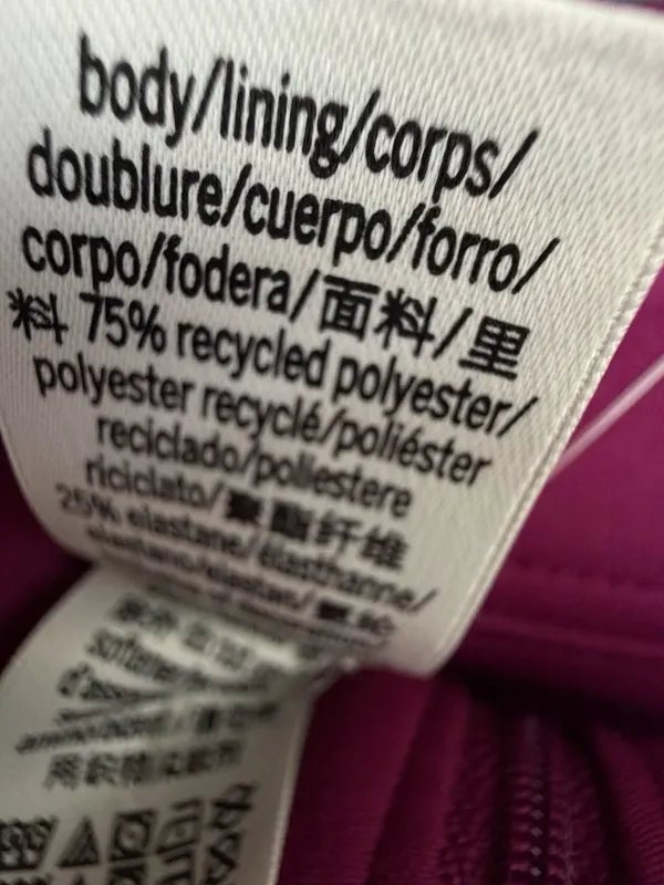 Victoria Secret PINK Half-Zip Sweatshirt LARGE Top Purple L NWOT - Image 11