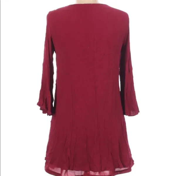 Entro medium fuschia lace up sexy summer dress - Image 5