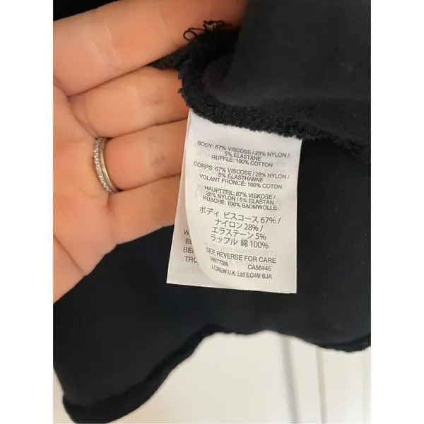 J.crew velvet peplum cropped tank size small - Image 7