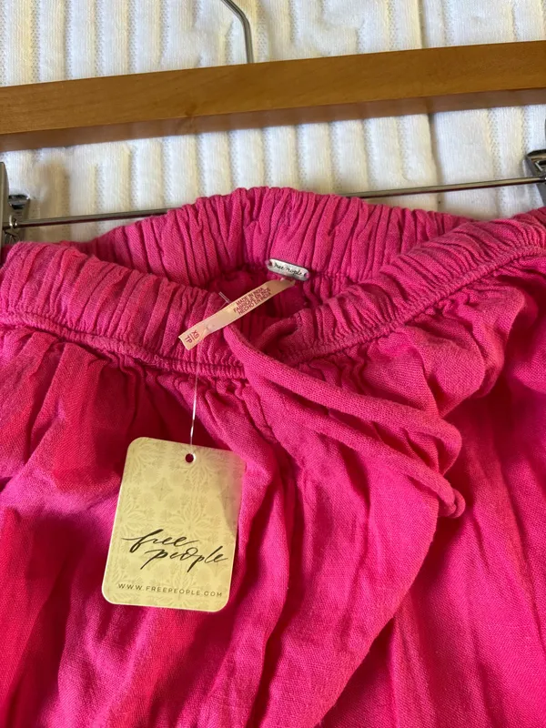Free people Quinn pants vacay pink - Image 4