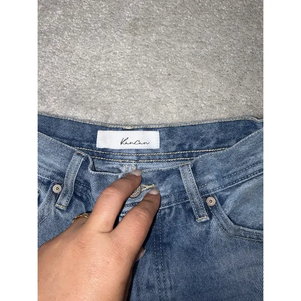kancan‎ straight leg pants distressed 1/24 Blue Size undefined - Image 3