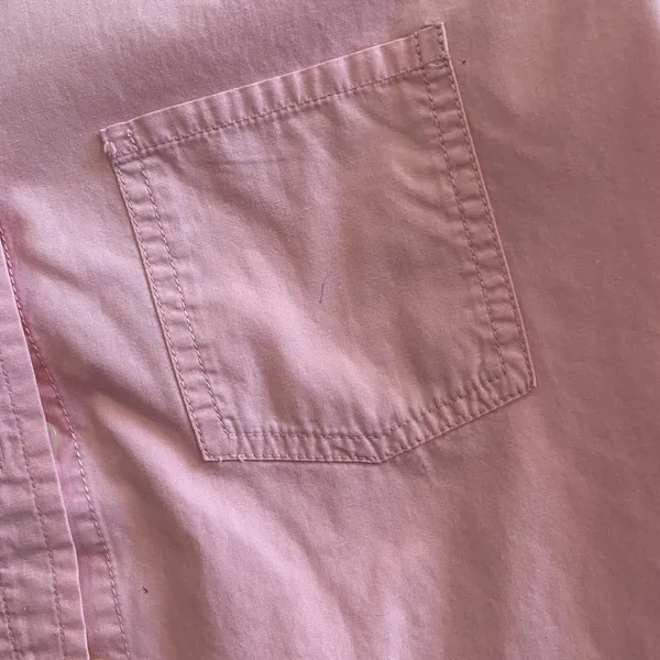 Tommy hilfiger pink Button‎ up shirt size S - Image 4