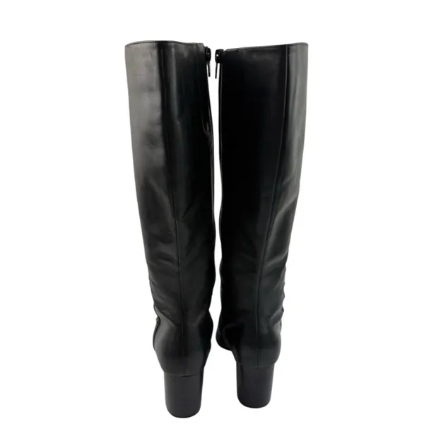 *Worthington Renee Boots Women’s Size 8 Black Leather Tall Classic Dark Acadamia - Image 6