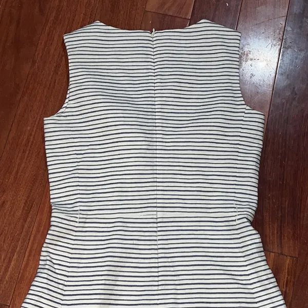 Massimo Dutti striped shift dress sleeveless - Image 6
