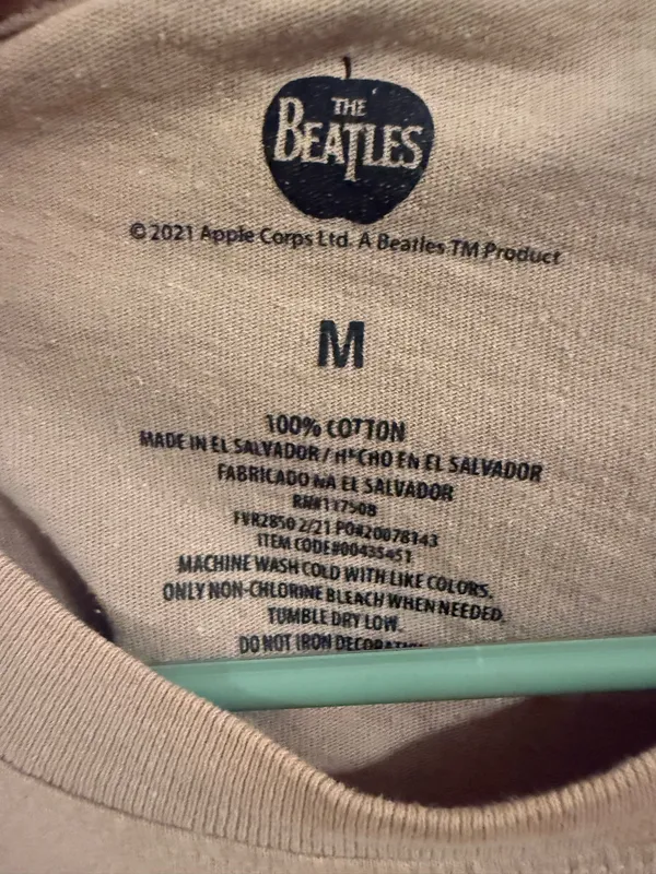 Beatles Oversized Graphic Target Tee - Image 2