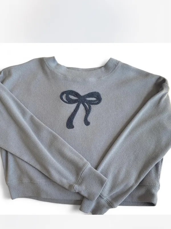 Blue Bow loungewear set - Image 2