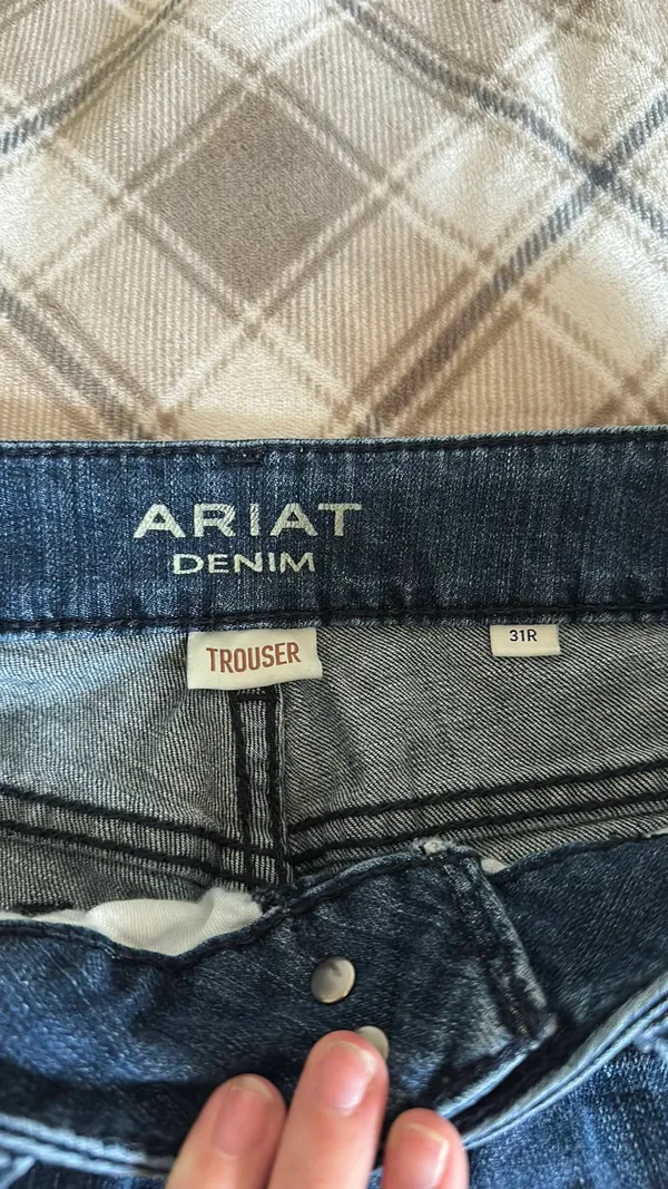 Ariat Wide-Leg Trouser Jeans - Image 3