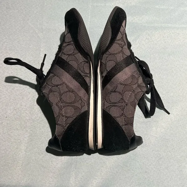 Coach‎ Canvas Pattern Sneakers size 6.5B B29 - Image 6