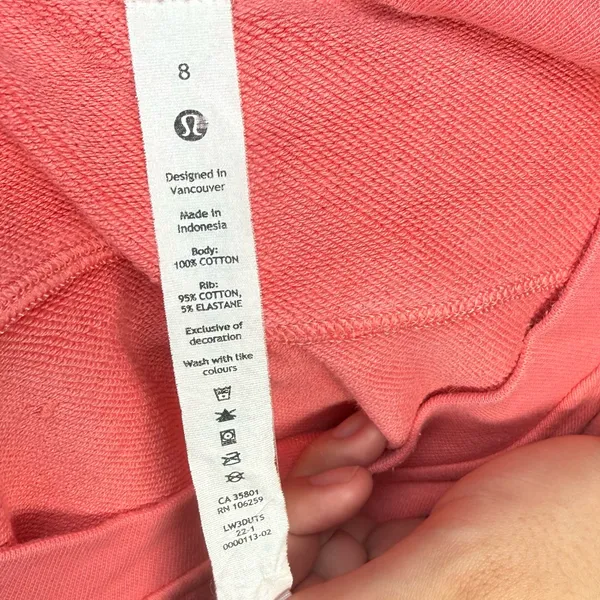 Lululemon Perfectly Oversized Crew Size 8 - Image 8