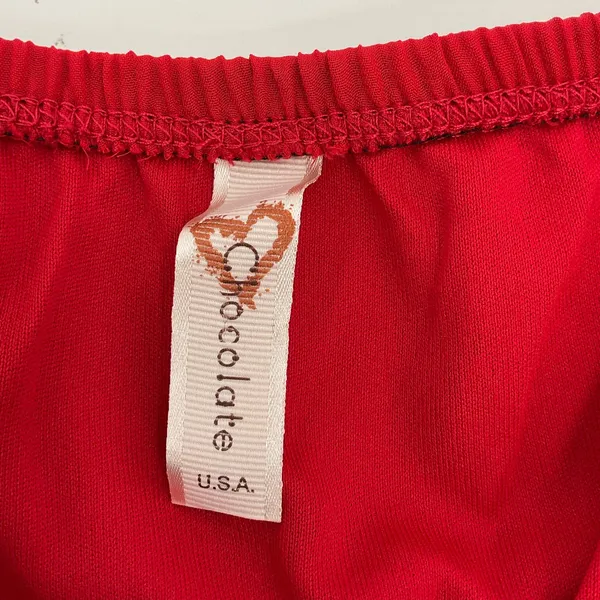 Chocolate‎ Womens Red Dress Size Large - Image 3