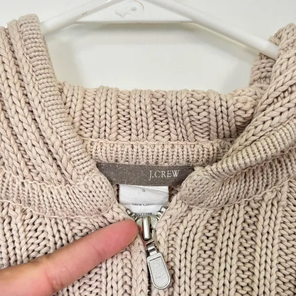 J Crew Zip Up Jacket - Image 4