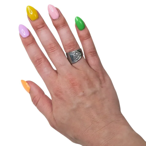Vintage Silver Spoon Ring - Image 4