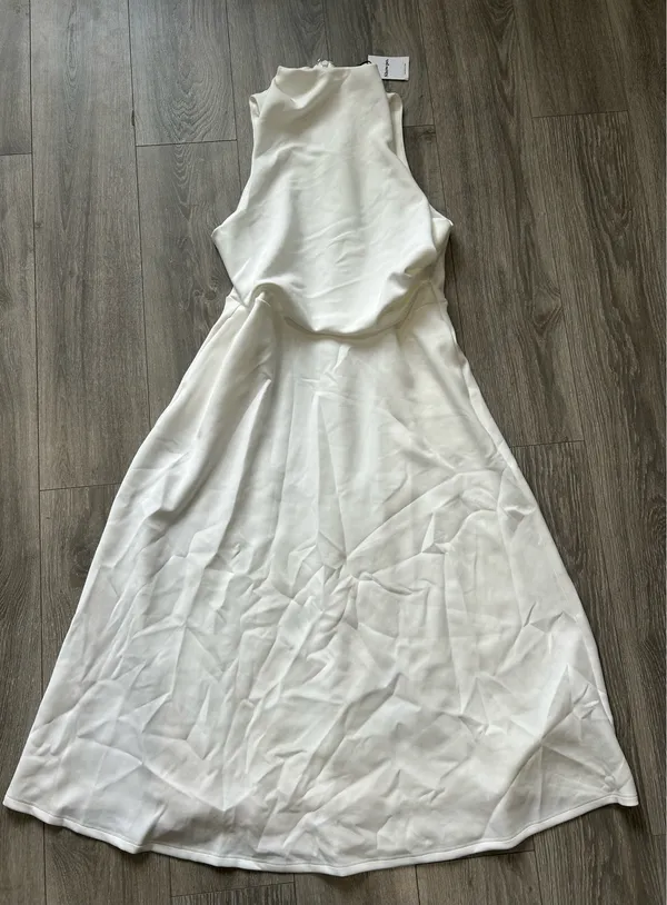 New Showpo Macy Midi Dress High Neck A Line Dress Size Large MSRP $139 - Image 7