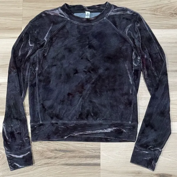 Lululemon Velour Down Crewneck Sweatshirt Women’s 4 - Image 3