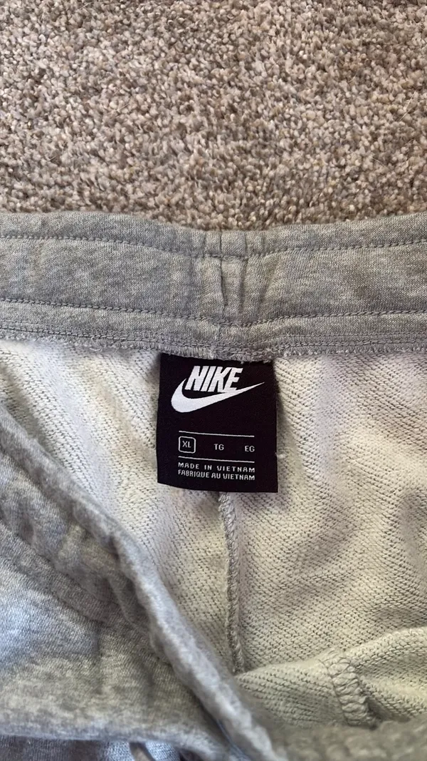 Grey Nike Jogger Sweatpants - Image 5