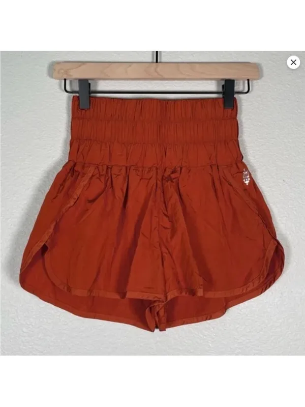 Women's FP shorts Orange - Image 4