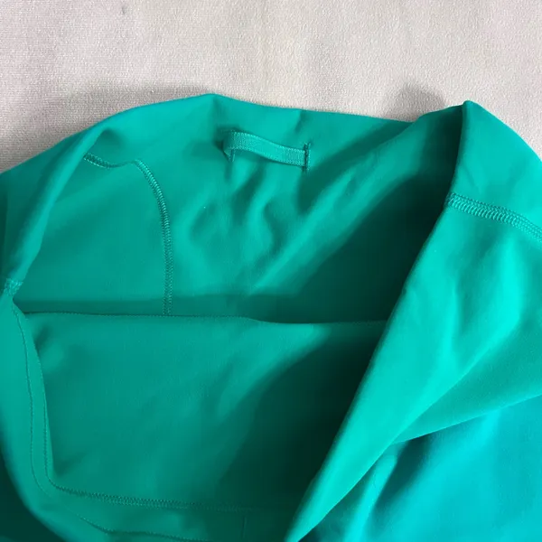 💚 Lululemon Align High-Rise Biker Shorts 8” Green | Size 8 | Yoga Athleisure - Image 5