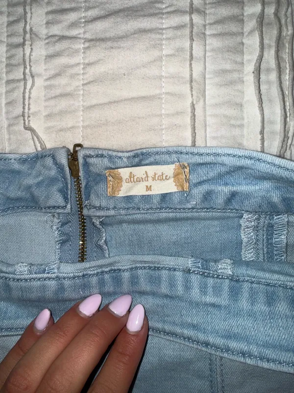 Altar'd State Denim Skirt Mini - Image 4