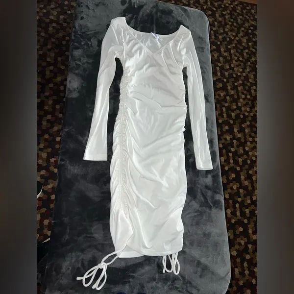 Princess Polly Adison Dress in White Size 6 - Image 7