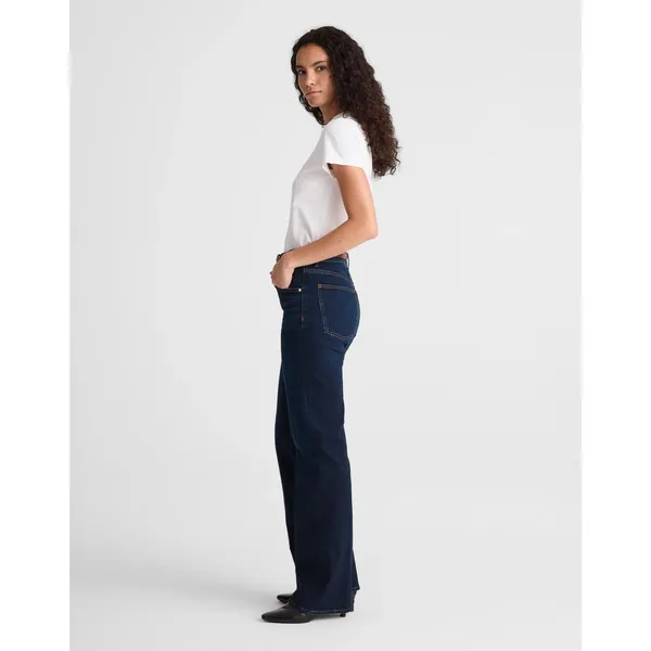 NWT Madewell The Relaxed Bootcut Jeans Size 24 High Rise Denim Stretch $148 - Image 2
