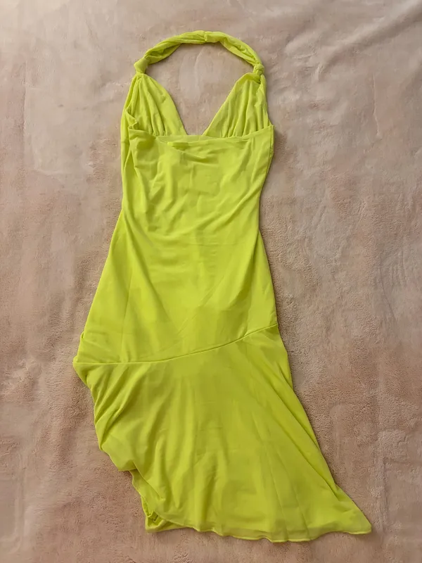 Peppermayo Yellow Mini Dress - Image 4