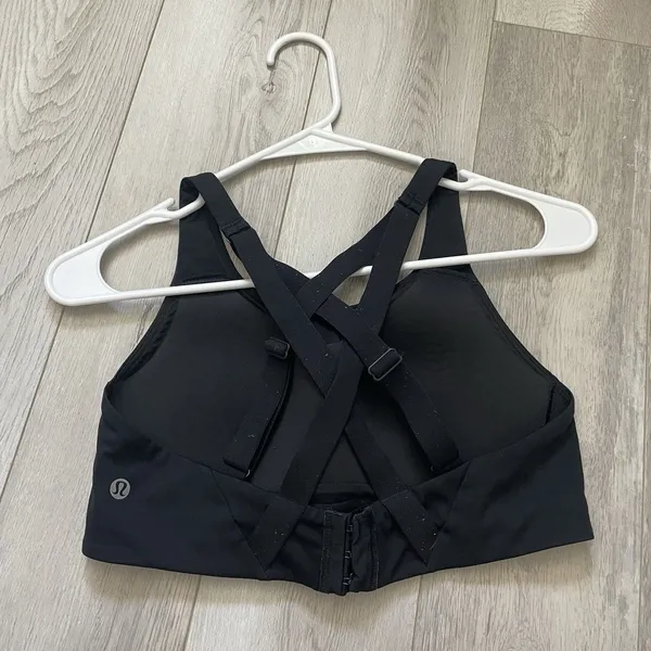 Lululemon Sports Bra energy high support womens Black (size 34B) workout sports - Image 2