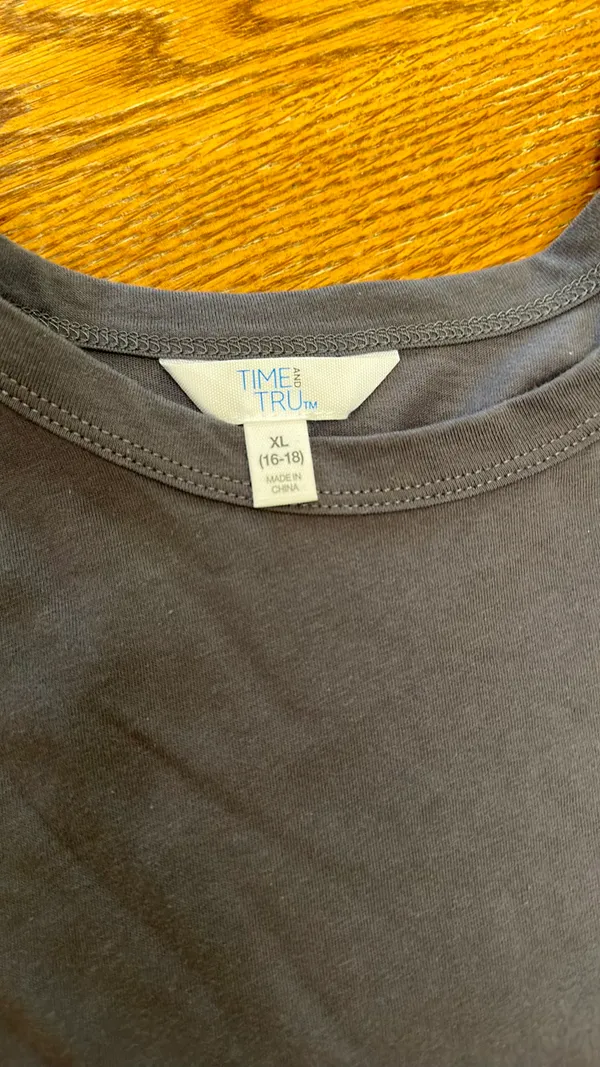 Time And Tru Gray/blue Dress - Image 3