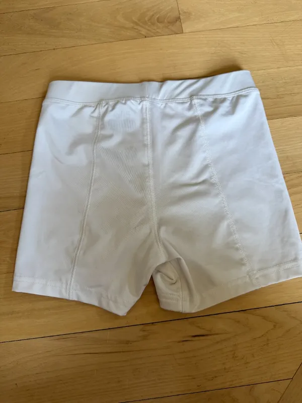 Fila White Biker Shorts - Image 4