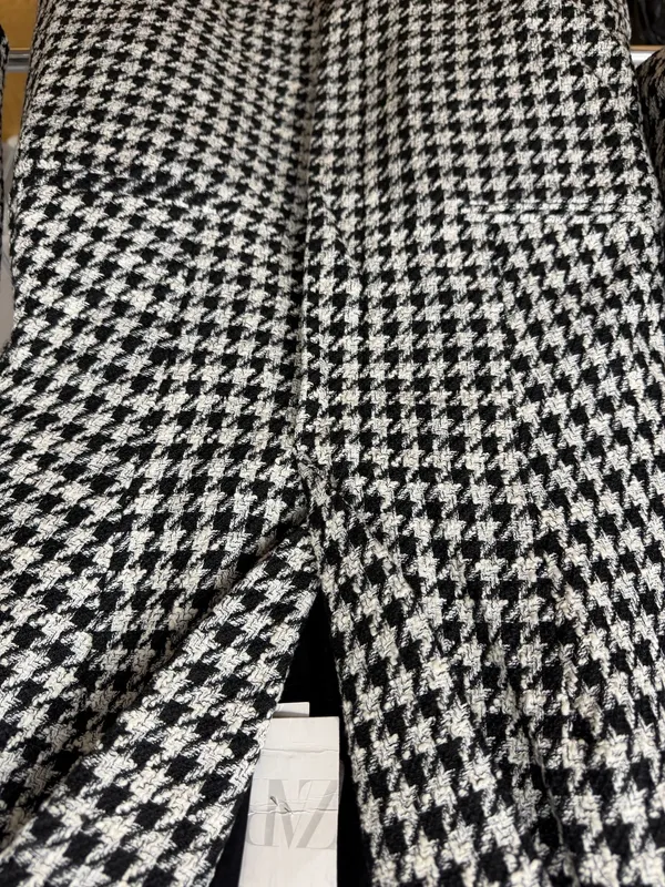 ZARA Houndstooth Blazer Dress - Image 5