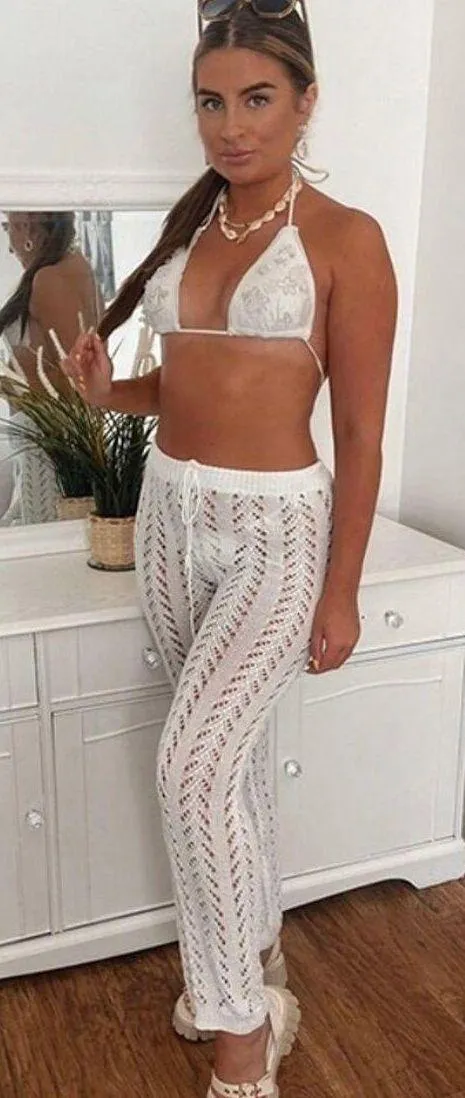 SheIn swimsuit cover up pants - Image 6