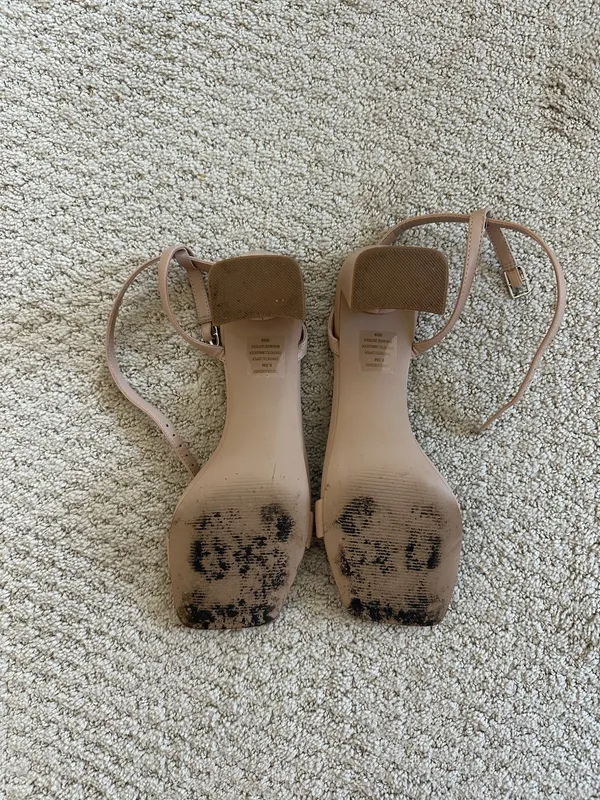 Steve Madden Nude Luxe Strappy Heels - Image 6