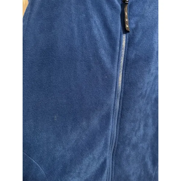 Vintage‎ USA Olympics Committee Blue Fleece Vest Retro United States - Image 4