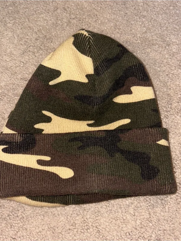 Women’s Camouflage CC Beanie Green - Image 2