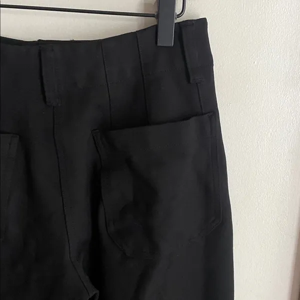 Quince Ultra-Stretch Ponte Cropped Wide Leg Pants - Image 12