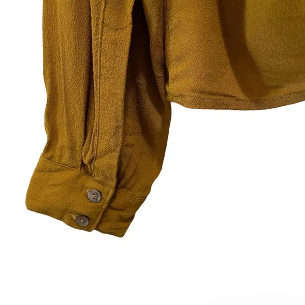 Olivaceous Tie Back Blouse Top - Image 3