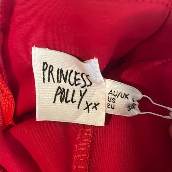 Princess Polly Red Mini Dress - Image 5