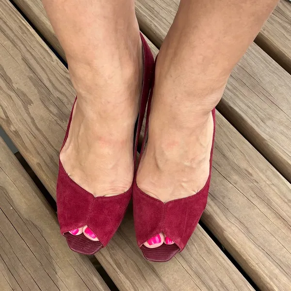 Elegant Peep-Toe Heels🌹🌹 - Image 6