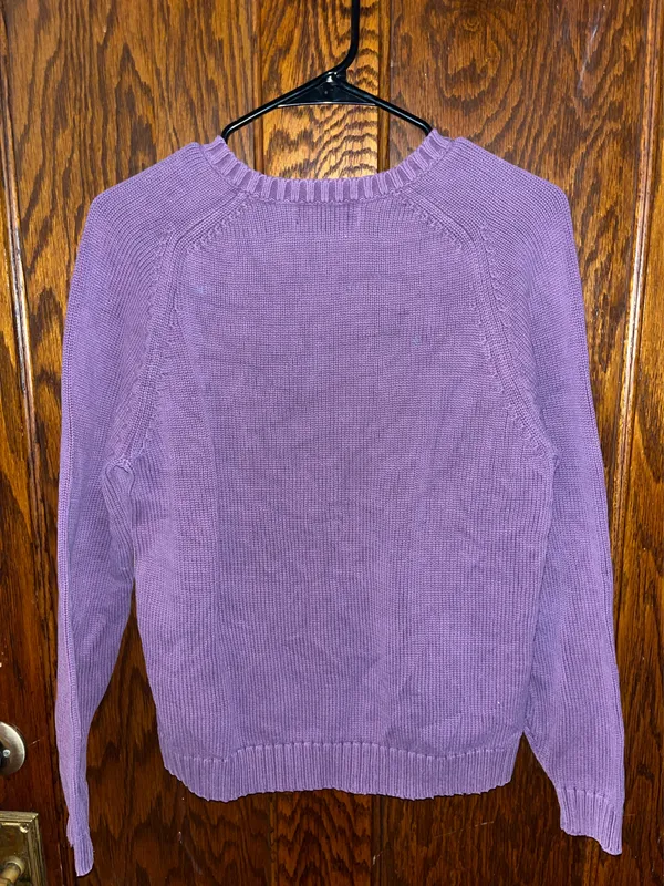 Purple Lands' End Sweater - Image 2