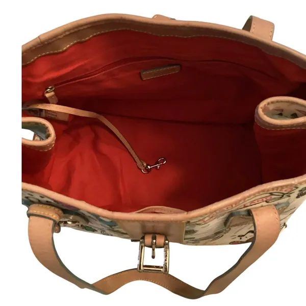NWOT Dooney & Bourke Disney Parks Sketch Tote Satchel Handbag Large V2 2010 - Image 8