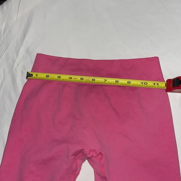 Pchee Bum Pink low rise v-back leggings! - Image 4