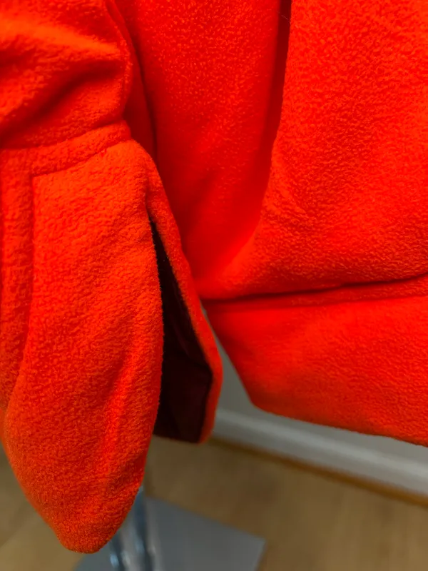 Free People Movement Oversized Colorblock Climber Red Poppy Combo Jacket - Image 11