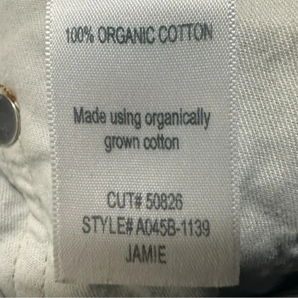 Agolde Jamie High Rise Classic Jeans Blithe Size 23 - Image 12