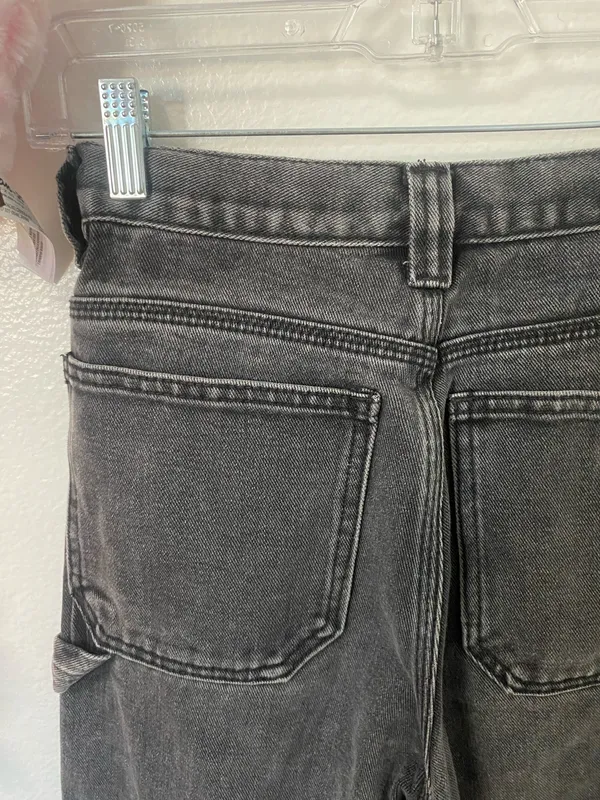 J Galt Brandy Melville gray carpenter jeans - Image 2