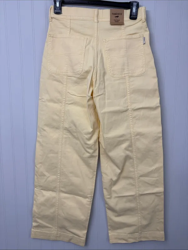 Toad & Co Linden Wide Leg Pant Jean Women Size 4 - Image 2