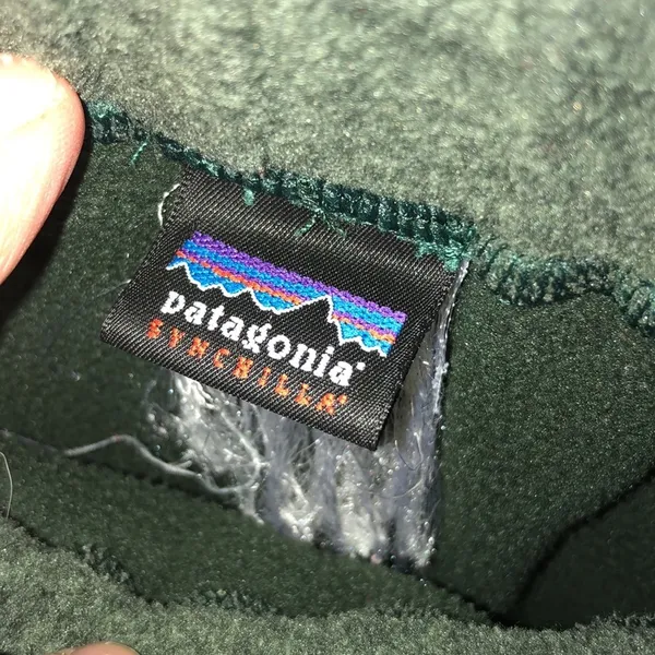 Patagonia synchilla green sweatpants lounge pants stretchy pants soft bed pants‍ - Image 3