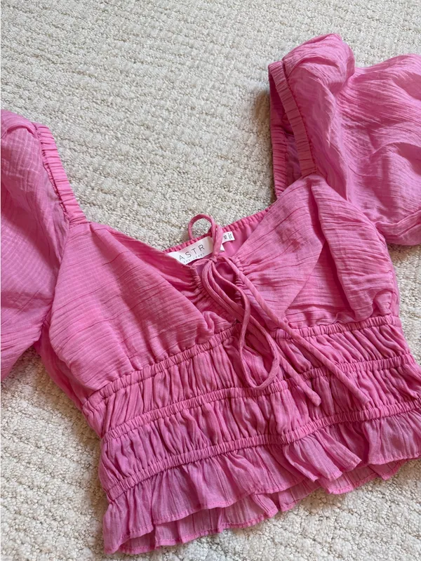ASTR The Label Pink Top - Image 2