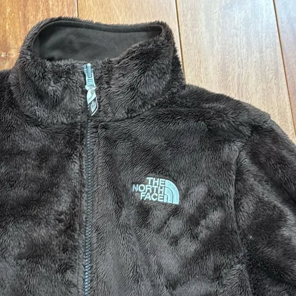 The North Face Women’s Brown Furry Osito Full Zip Jacket size M‎ - Image 2